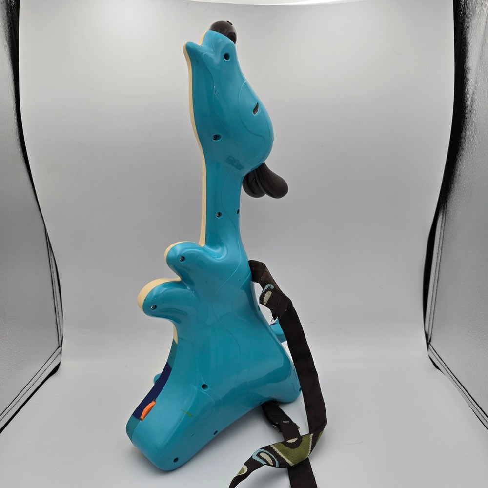 B. Toys Woofer Guitar Dog Musical Toy Blue Cream Acoustic Electric Hound Modes - Picture 4 of 7